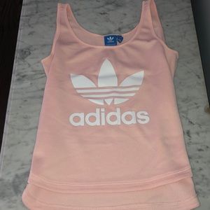 Pink Adidas Tank Top
